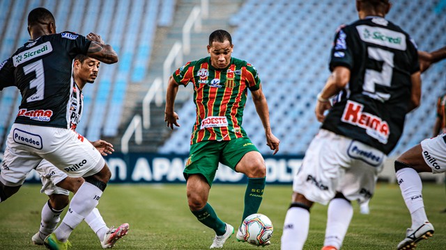 CAMPEONATO BRASILEIRO DA SÉRIE B DE 2020. PRIMEIRA FASE. NONA RODADA. OPERÁRIO-PR. SAMPAIO CORRÊA-MA.