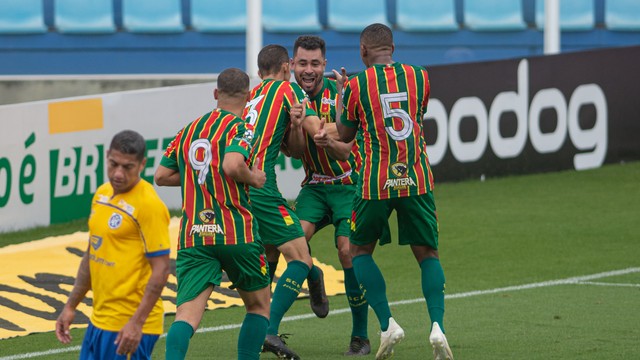 CAMPEONATO BRASILEIRO DA SÉRIE B DE 2020. PRIMEIRA FASE. DÉCIMA RODADA. AVAÍ-SC. SAMPAIO CORRÊA-MA.