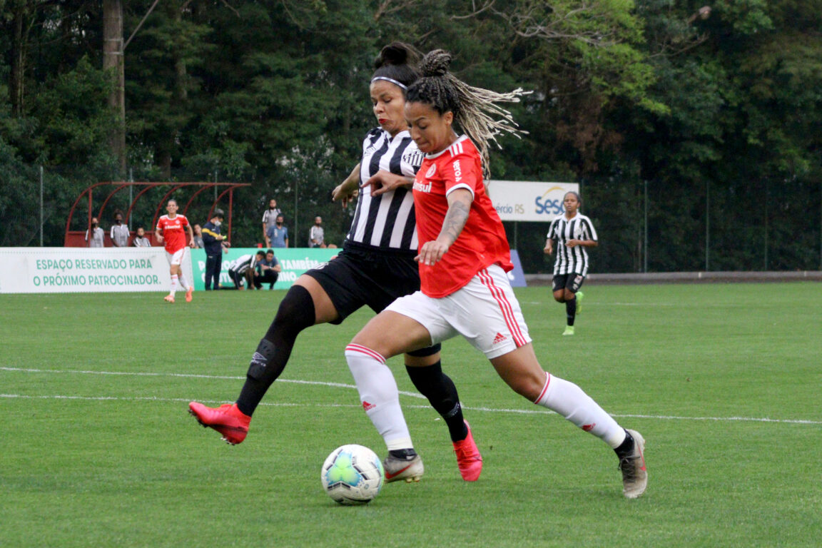 CAMPEONATO BRASILEIRO DE FUTEBOL FEMININO SÉRIE A 1. PRIMEIRA FASE. DÉCIMA SEGUNDA RODADA. INTERNACIONAL-RS. SANTOS-SP.