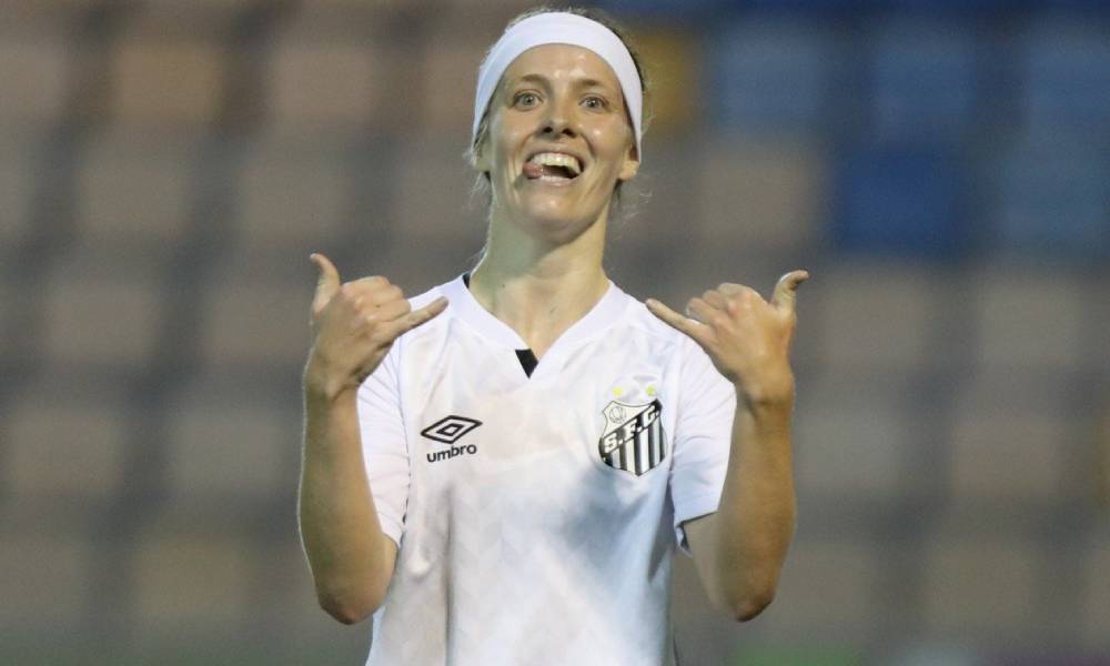 CAMPEONATO BRASILEIRO DE FUTEBOL FEMININO SÉRIE A DE 2020. PRIEMIRA FASE. NONA RODADA. SANTOS-SP. MINAS ICESP-DF.