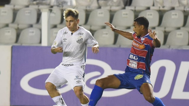 CAMPEONATO BRASILEIRO DA SÉRIE A DE 2020. PRIMEIRA RODADA. DÉCIMA SEGUNDA RODADA. SANTOS-SP. FORTALEZA-CE.
