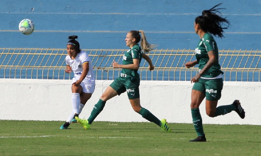 CAMPEONATO BRASILEIRO DE FUTEBOL FEMININO SÉRIE A1 DE 2020. PRIMEIRA FASE. NONA RODADA. SÃO JOSÉ-SP. PALMEIRAS-SP.