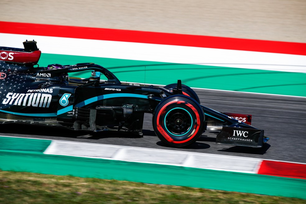 FÓRMULA 1. DE 2020. GRANDE PRÊMIO DA TOSCANA. LEWIS HAMILTON.