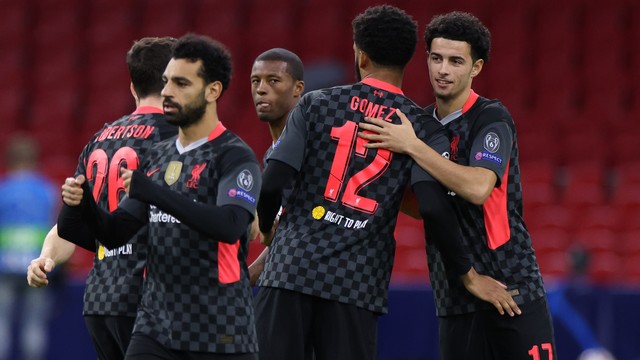 LIGA DOS CAMPEÕES DA EUROPA TEMPORADA 2020.2021. FASE DE GRUPOS. GRUPO D. AJAX. HOLANDA. LIVERPOOL. INGLATERRA.