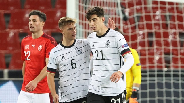 LIGA DAS NAÇÕES EUROPEIAS. UEFA. UNIÃO DAS ASSOCIAÇÕES EUROPEIAS DE FUTEBOL. PRIMEIRA FASE. QUARTA RODADA. ALEMANHA. SUÍÇA. GRUPO 4.