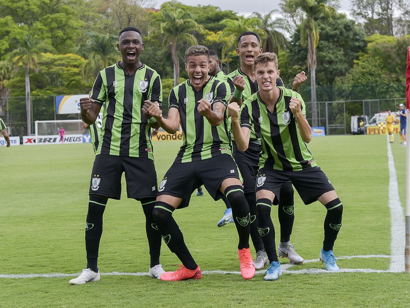 CAMPEONATO BRASILEIRO DE FUTEBOL SUB-20 DE 2020. PRIMEIRA FASE. SÉTIMA RODADA. AMÉRICA-MG. FLUMINENSE-RJ.