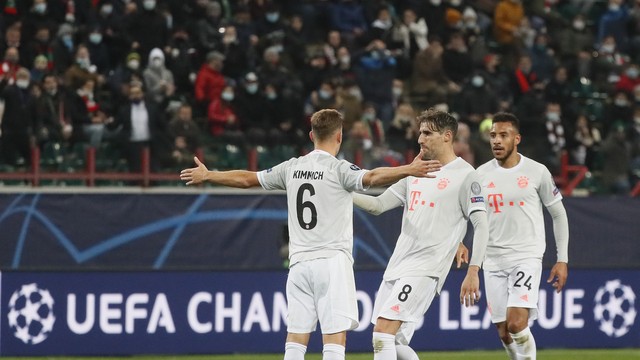 LIGA DOS CAMPEÕES DA EUROPA. TEMPORADA 2020. 2021. FASE DE GRUPOS. GRUPO A. BAYERN DE MUNIQUE. ALEMANHA. LOKOMOTIV MOSCOU. RÚSSIA.