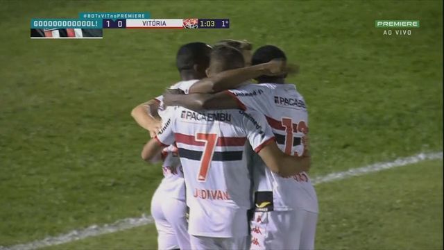 CAMPEONATO BRASILEIRO DA SÉRIE B DE 2020. PRIMEIRA FASE. DÉCIMA OITAVA RODADA. BOTAFOGO-SP. VITÓRIA-BA.
