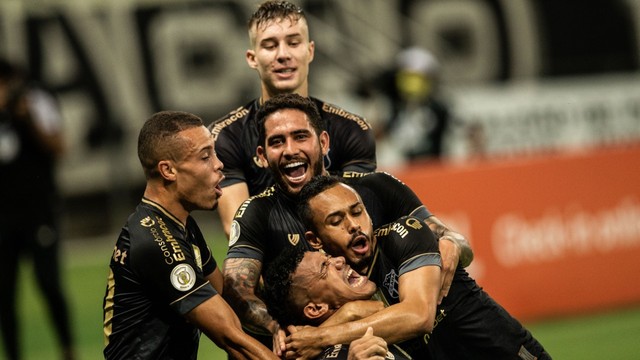 CAMPEONATO BRASILEIRO DA SÉRIE A DE 2020. PRIMEIRA FASE. DÉCIMA QUINTA RODADA. CEARÁ-CE. CORINTHIANS-SP.