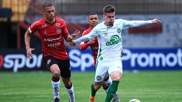 CAMPEONATO BRASILEIRO DA SÉRIE B DE 2020. PRIEMIRA FASE. DÉCIMA TERCEIRA RODADA. CHAPECOENSE-SC. BRASIL DE PELOTAS-RS.