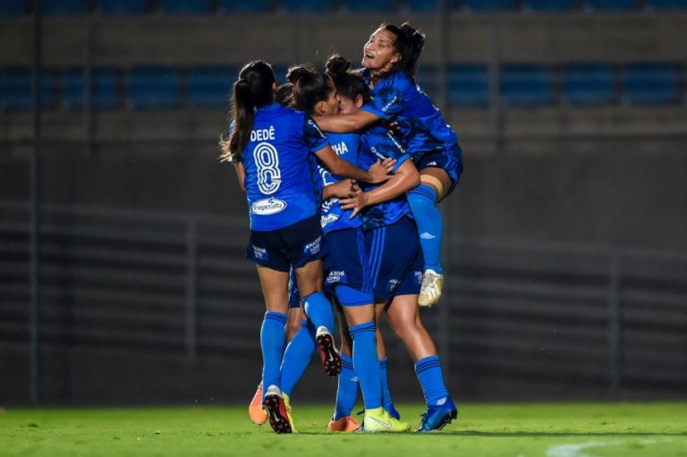 CAMPEONATO BRASILEIRO DE FUTEBOL FEMININO SÉRIE A1. PRIMEIRA FASE. DÉCIMA QUARTA RODADA. CRUZEIRO-MG. MINAS ICESP-DF. 2020.