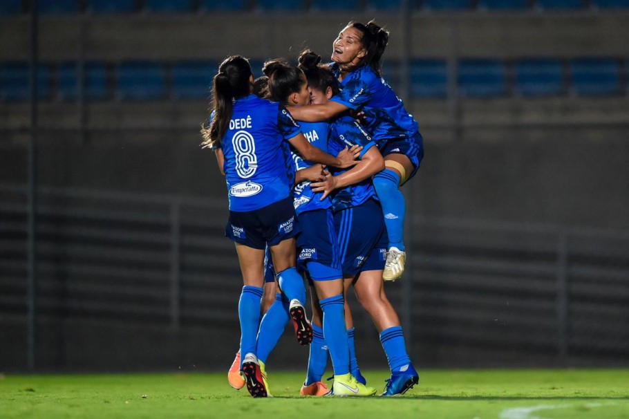 CAMPEONATO BRASILEIRO DE FUTEBOL FEMININO SÉRIE A1. PRIMEIRA FASE. DÉCIMA QUARTA RODADA. CRUZEIRO-MG. MINAS ICESP-DF. 2020.