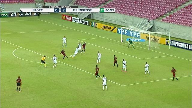 CAMPEONATO BRASILEIRO DE FUTEBOL SUB-20 DE 2020. PRIEMIRA FASE. OITAVA RODADA. FLUMINENSE-RJ. SPORT-PE.