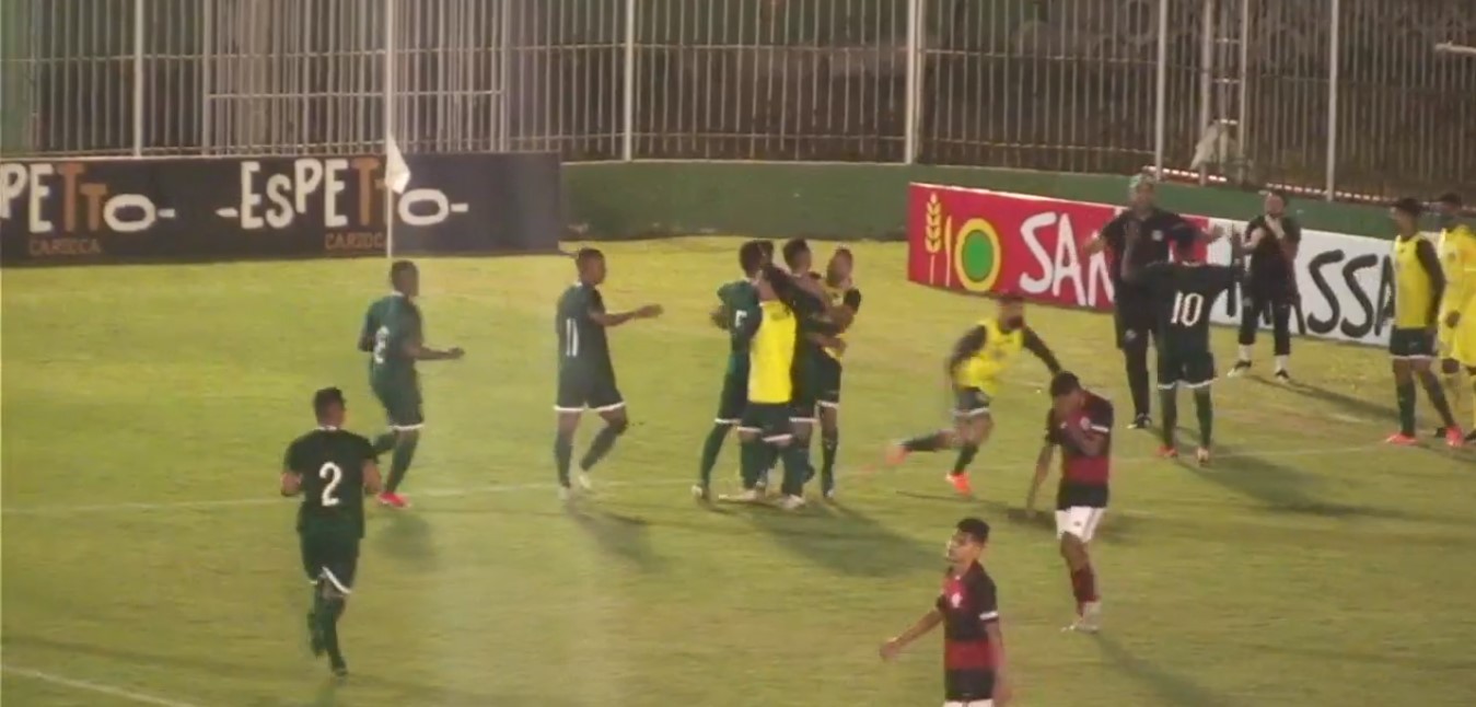 COPA DO BRASIL SUB-20 DE 2020. OITAVAS DE FINAL. JOGO DE IDA. GOIÁS-GO. FLAMENGO-RJ.