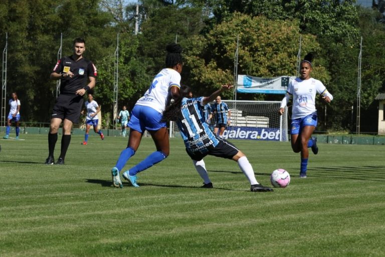 CAMPEONATO BRASILEIRO DE FUTEBOL FEMININO DA SÉRIR A1. DE 2020. PRIMEIRA FASE. DÉCIMA QUARTA RODADA. GRÊMIO-RS. SÃO JOSÉ-SP.