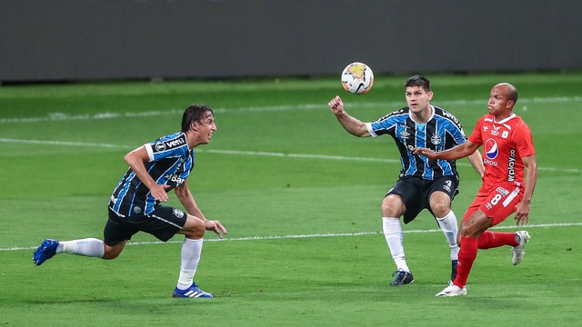 TAÇA LIBERTADORES DA AMÉRICA DE 2020. FASE DE GRUPOS. GRUPO E. SEXTA RODADA. AMÉRICA DE CALI. COLÔMBIA. GRÊMIO-RS. BRASIL.
