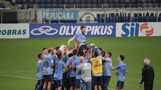 CAMPEONATO BRASILEIRO DA SÉRIE A DE 2020. PRIMEIRA FASE. DÉCIMA QUARTA RODADA. GRÊMIO-RS. CORITIBA-PR.
