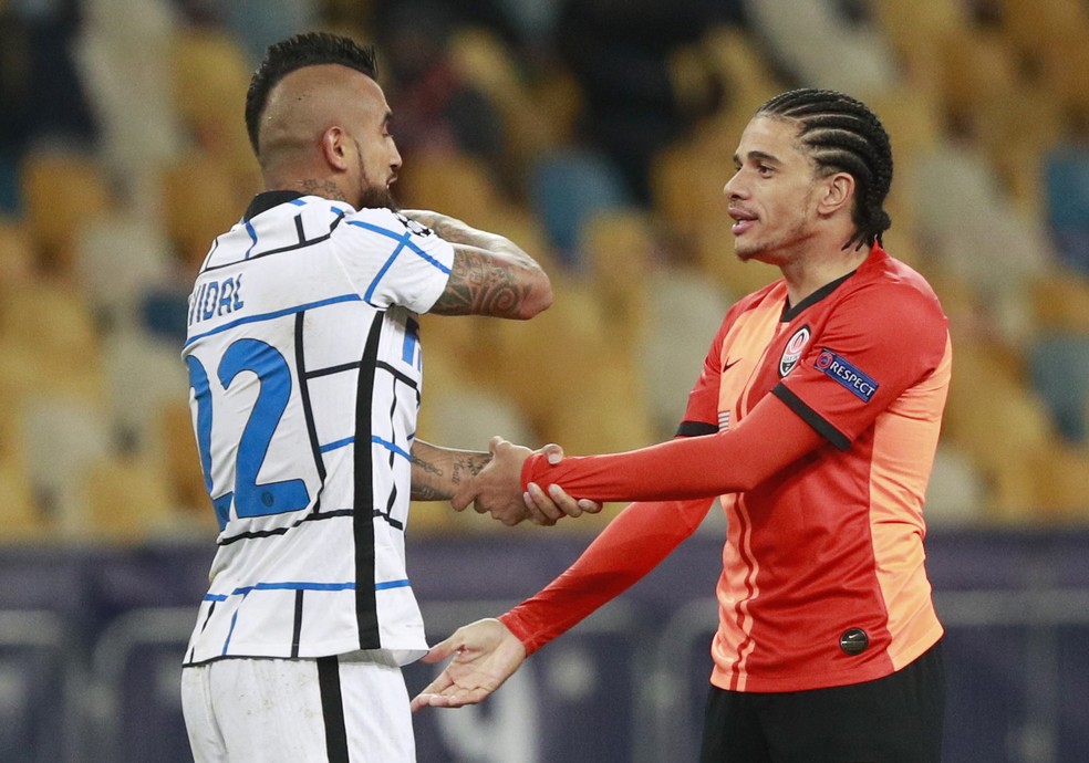 LIGA DOS CAMPEÕES DA EUROPA. TEMPORADA 2020. 2021. FASE DE GRUPOS. GRUPO B. SEGUNDA RODADA. INTERNAZIONALE DE MILÃO. ITÁLIA. SHAKHTAR DONETSK. UCRÂNIA.