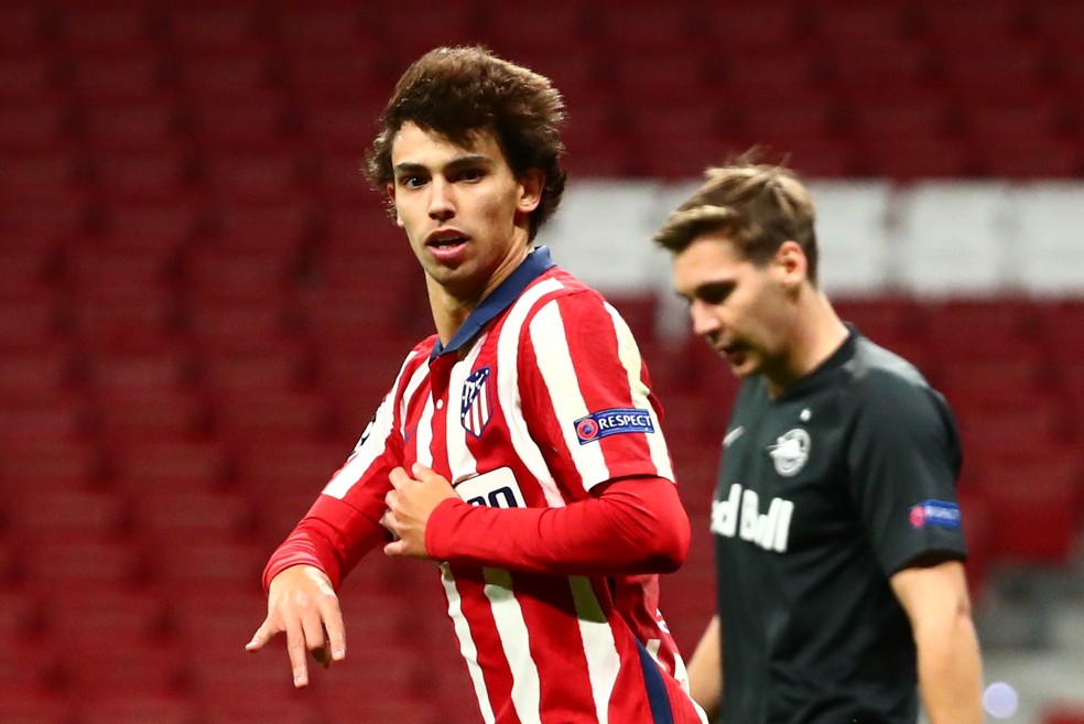 LIGA DOS CAMPEÕES DA EUROPA TEMPORADA 2020. 2021. FASE DE GRUPOS. GRUPO A. SEGUNDA RODADA. ATLÉTICO DE MADRID. ESPANHA. RED BULL SALZBURG. ÁUSTRIA.