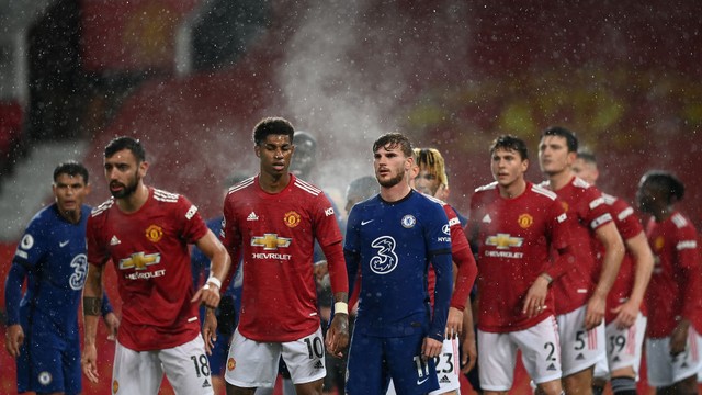 CAMPEONATO INGLÊS. PRIMEIRA FASE. PREMIER LEAGUE. SEXTA RODADA. CHELSEA. INGLATERRA. MANCHESTER UNITED. INGLATERRA.