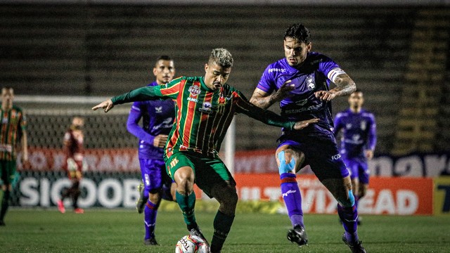 CAMPEONATO BRASILEIRO DA SÉRIE B DE 2020. PRIEMIRA FASE. DÉCIMA SEXTA RODADA. SAMPAIO CORRÊA-MA. PARANÁ CLUBE-PR.