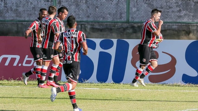 CAMPEONATO BRASILEIRO DA SÉRIE C DE 2020. PRIMEIRA FASE. NONA RODADA. GRUPO A. SANTA CRUZ-PE. FERROVIÁRIO-CE.