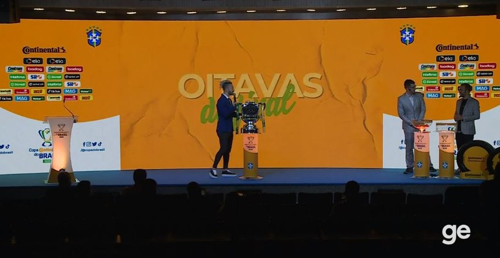 COPA DO BRASIL. SORTEIO DAS OITAVAS DE FINAL.