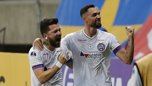 COPA SUL-AMERICANA DE 2020. OITAVAS DE FINAL. JOGO DE IDA. BAHIA-BA. BRASIL. UNIÓN SANTA FÉ. ARGENTINA.