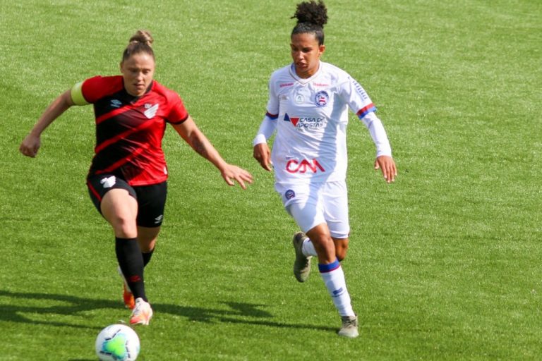 CAMPEONATO BRASILEIRO DE FUTEBOL FEMININO SÉRIE A2. OITAVASD E FINAL. JOGO DE IDA. ATHLETICO-PR. BAHIA-BA.