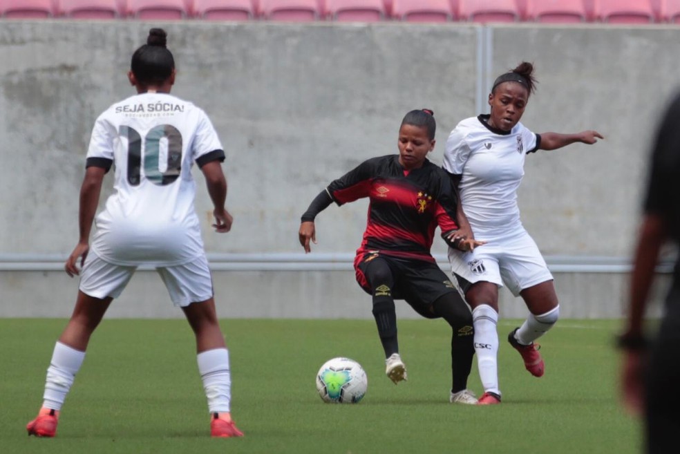CAMPEONATO BRASILEIRO DE FUTEBOL FEMININO SÉRIE A2 DE 2020. OITAVAS DE FINAL. JOGO DE IDA. SPORT-PE. CEARÁ-CE.