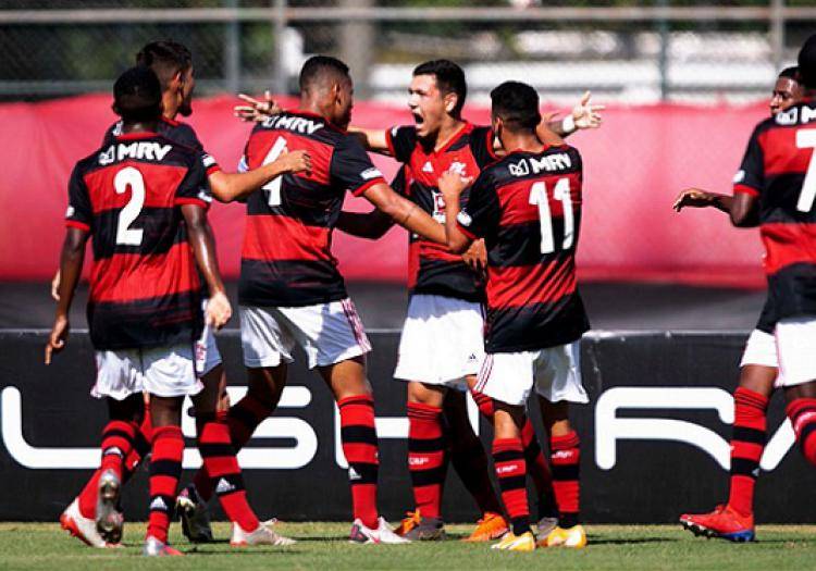 CAMEPONATO BRASILEIRO DA SÉRIE A DE 2020. PRIMEIRA FASE. DÉCIMA QUINTA RODADA. FLAMENGO-RJ. BOTAFOGO-RJ. SUB-20.