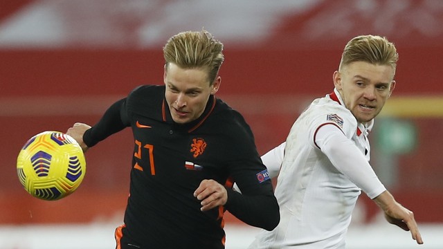 LIGA DAS NAÇÕES DA UEFA. UNIÃO DAS ASSOCIAÇÕS EUROPEIAS DE FUTEBOL. PRIMEIRA FASE. GRUPO 1. HOLANDA. POLÔNIA.