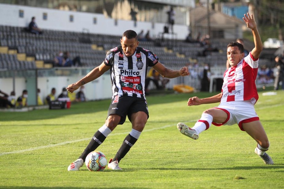CAMPEONATO BRASILEIRO DA SÉRIE B DE 2020. PRIMEIRA FASE. VIGÉSIMA PRIMEIRA RODADA. OPERÁRIO-PR. NÁUTICO-PE.