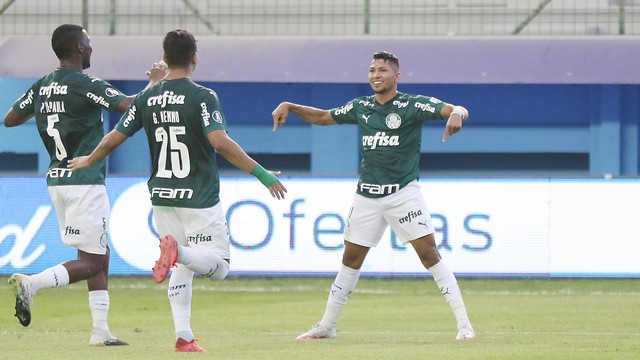 TAÇA LIBERTADORES DA AMÉRICA DE 2020. OITAVAS DE FINAL. JOGO DE IDA. PALMEIRAS-SP. BRASIL. DELFÍN. EQUADOR.