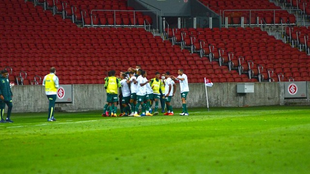 COPA DO BRASIL SUB-20 DE 2020. QUARTAS DE FINAL. JOGO DE VOLTA. PALMEIRAS-SP. CLASSIFICADO. INTERNACIONAL-RS. ELIMINADO.