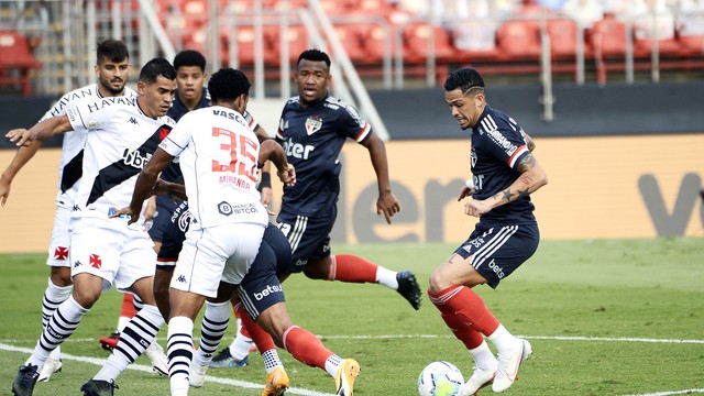 CAMPEONATO BRASILEIRO DA SÉRIE A DE 2020. PRIMEIRA FASE. VIGÉSIMA SEGUNDA RODADA. SÃO PAULO-SP. VASCO-RJ.