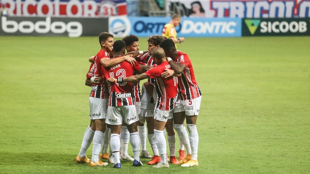 CAMPEONATO BRASILEIRO DA SÉRIE A DE 2020. PRIMEIRA FASE. VIGÉSIMA TERCEIRA RODADA. BAHIA-BA. SÃO PAULO-SP.