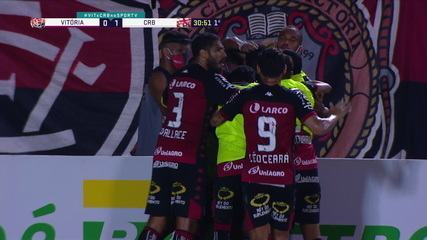 CAMPEONATO BRASILEIRO DA SÉRIE B DE 2020. PRIMEIRA FASE. VIGÉSIMA QUARTA RODADA. VITÓRIA-BA. CRB-AL.