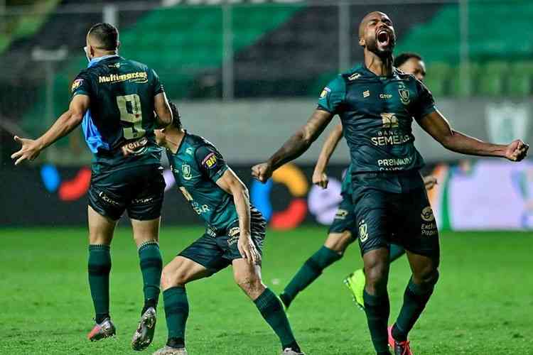 COPA DO BRASIL DE 2020. QUARTAS DE FINAL. JOGO DE VOLTA. AMÉRICA-MG. CLASSIFICADO. INTERNACIONAL-RS. ELIMINADO.