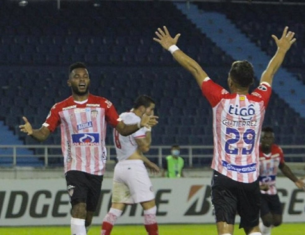 COPA SUL-AMERICANA DE 2020. OITAVAS DE FINAL. JOGO DE IDA. JUNIOR BARRANQUILLA. COLÔMBIA. UNIÓN LA CALERA. CHILE.