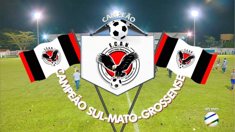 CAMPEONATO SUL-MATO-GROSSENSE DE 2020. FINAL. JOGO DE VOLTA. ÁGUIA NEGRA-MS. CAMPEÃO. AQUIDAUANENSE-MS. VICE-CAMPEÃO.