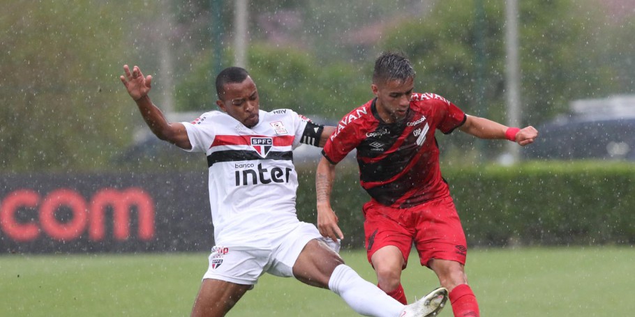 CAMPEONATO BRASILEIRO SUB-20 DE 2020. QUARTAS DE FINAL. JOGO DE IDA. SÃO PAULO-SP. ATHLETICO-PR.