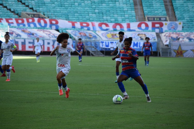 CAMPEONATO BRASILEIRO DE FUTEBOL FEMININO SÉRIE A2. QUARTAS D EFINAL. JOGO DE VOLTA. FORTALEZA-CE. ELIMINADO. BAHIA-BA. CLASSIFICADO.