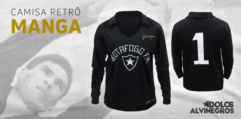 BOTAFOGO-RJ. HOMENAGEM AO ÍDOLO. MANGA.