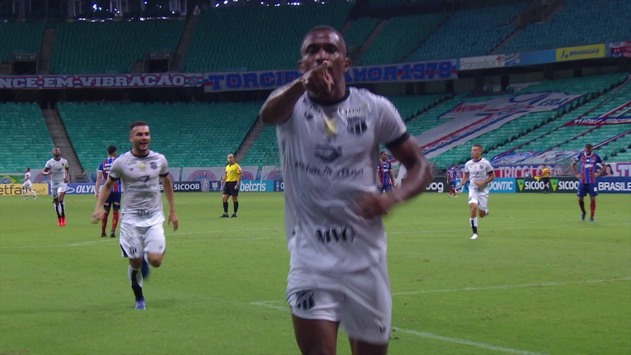 CAMPEONATO BRASILEIRO DA SÉRIE A DE 2020. PRIMEIRA FASE. VIGÉSIMA QUARTA RODADA. CEARÁ-CE. BAHIA-BA.