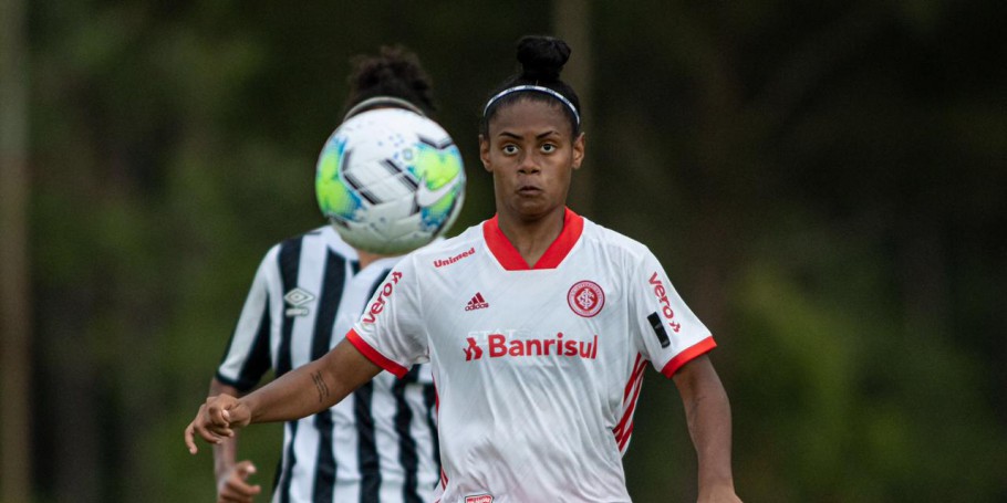CAMPEONATO BRASILEIRO DE FUTEBOL FEMININO SUB-16 DE 2020. SEMIFINAL. JOGO ÚNICO. INTERNACIONAL-RS. CLASSIFICADO. SANTOS-SP. ELIMINADO.