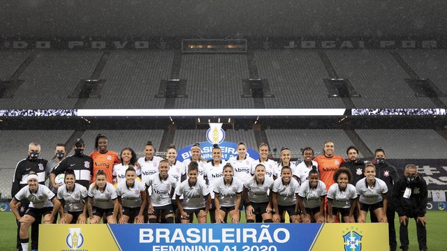CAMPEONATO BRASILEIRO DE FUTEBOL FEMININO SÉRIE A1 DE 2020. FINAL. JOGO DE VOLTA. CORINTHIANS-SP. BICAMPEÃO BRASILEIRO. AVAÍ/KINDERMANN-SC. VICE-CAMPEÃO.