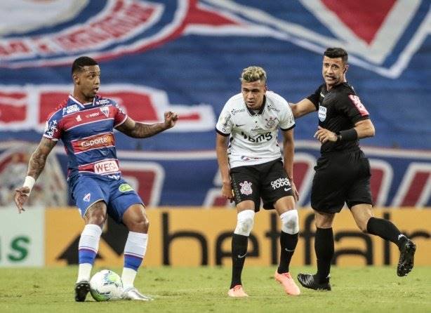 CAMPEONATO BRASILEIRO DA SÉRIE A DE 2020. PRIMEIRA FASE. VIGÉSIMA QUARTA RODADA. CORINTHIANS-SP. FORTALEZA-CE.
