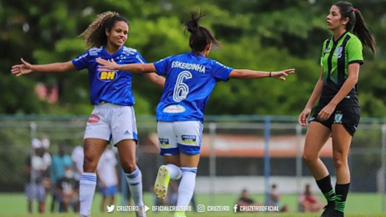 CAMPEONATO MINEIRO DE FUTEBOL FEMININO. CRUZEIRO-MG. ATLÉTICO-MG.