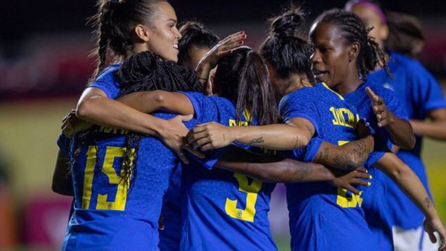 AMISTOSO. BRASIL. EQUADOR. FUTEBOL FEMININO.